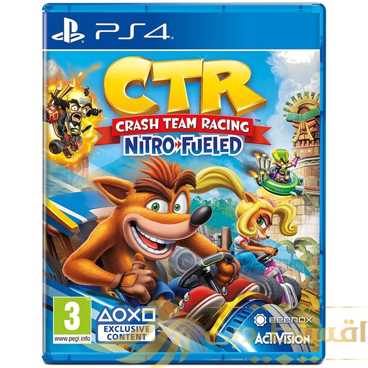 بازی Crash Team Racing Nitro-Fueled مخصوص Ps4