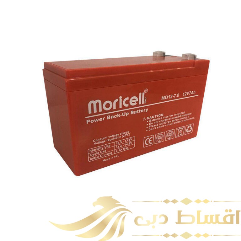 باتری 12 ولت 7 آمپر موریسل مدل MO12-7