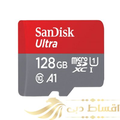 کارت حافظه microSDXC سن دیسک مدل Ultra A1 کلاس 10 استاندارد UHS-I سرعت 140MBps ظرفیت 128 گیگابایت