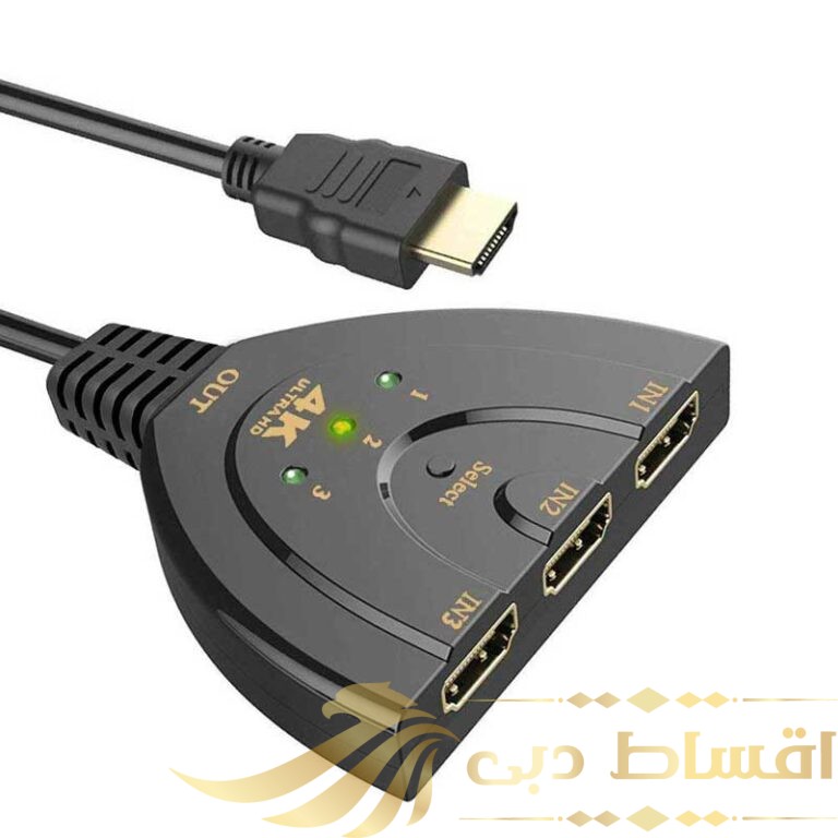 سوئیچ 3 پورت HDMI مدل NETPIL ULTRA 4K