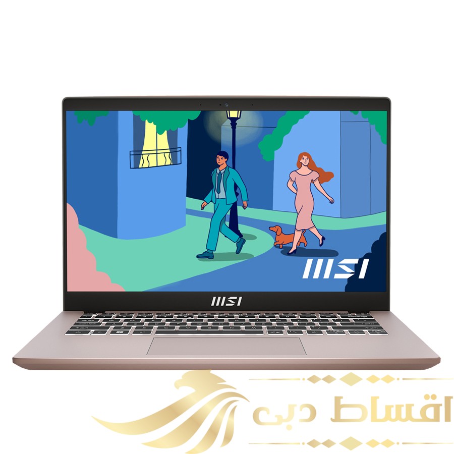 لپ تاپ 14 اینچی ام اس آی مدل Modern 14 C13M-i3 8GB 512SSD UMA