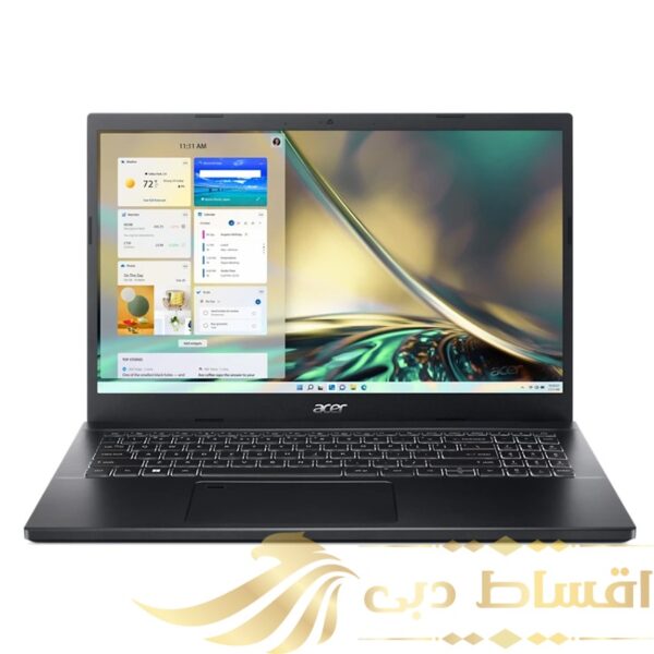 لپ تاپ 15.6 اینچ ایسر مدل Aspire 7 A715-51G-580P-i5 16GB 1SSD RTX 3050 - کاستوم شده