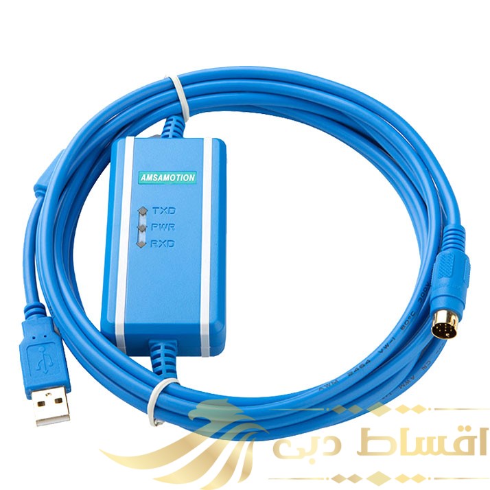 کابل پروگرام آمساموشن مدل Delta PLC کد USB-ACAB230