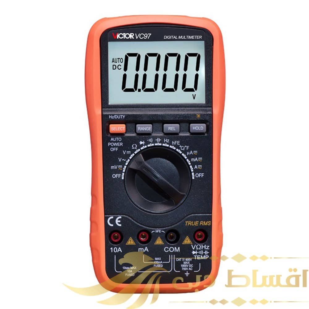 مولتی متر دیجیتال ویکتور مدل VC97 مولتی متر دیجیتال ویکتور مدل VC97