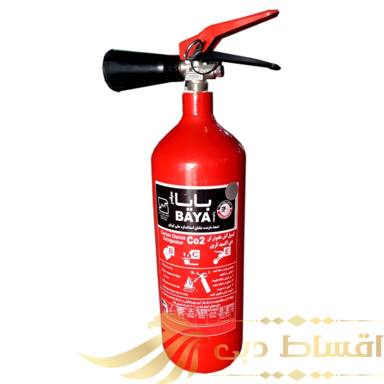 کپسول آتش نشانی بایا سیلندر مدل CO2 کد 10  ظرفیت 3 کیلوگرم