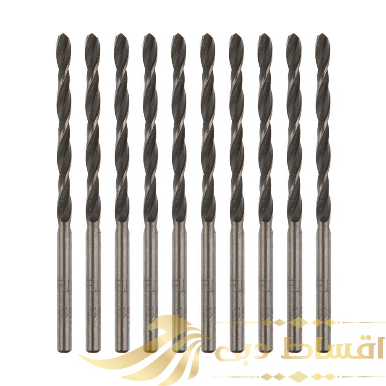 مته آهن سوپر پولیش کد 02 سایز 3 میلی متر بسته 10 عددی