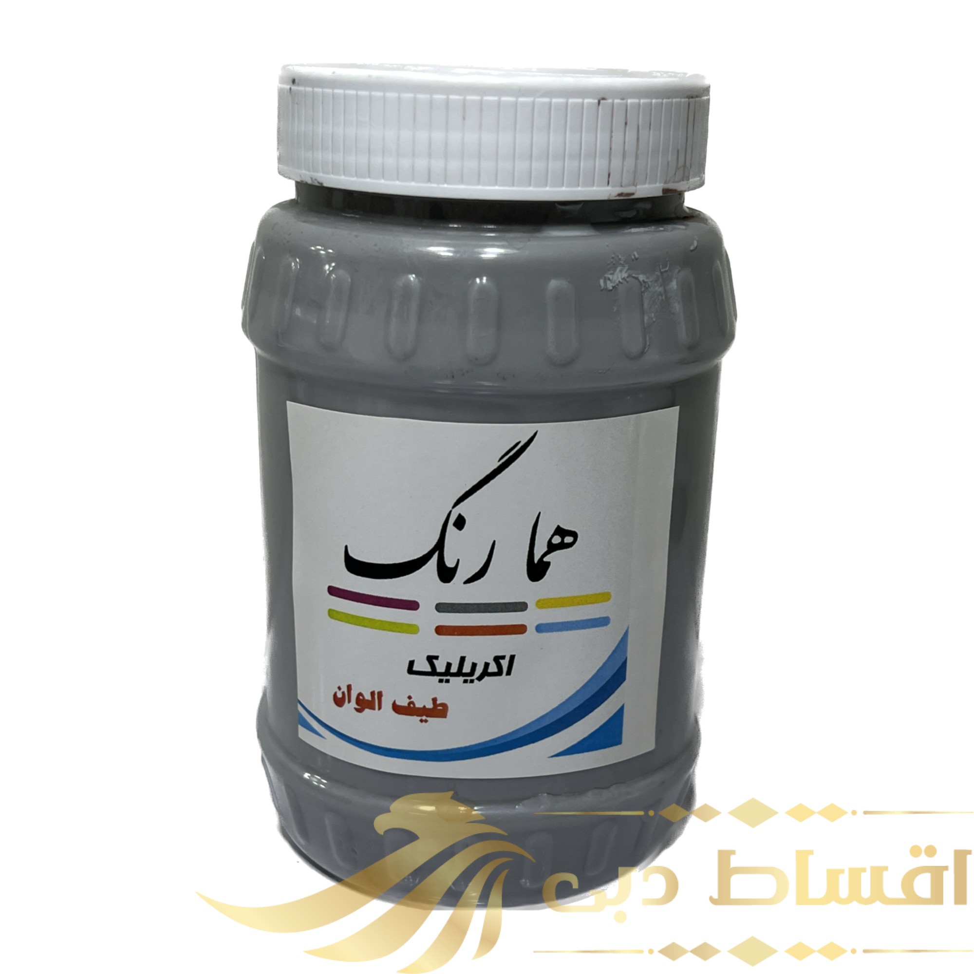 رنگ اکریلیک طوسی همارنگ کد 350 حجم 1000 میلی لیتر رنگ اکریلیک طوسی همارنگ کد 350 حجم 1000 میلی لیتر