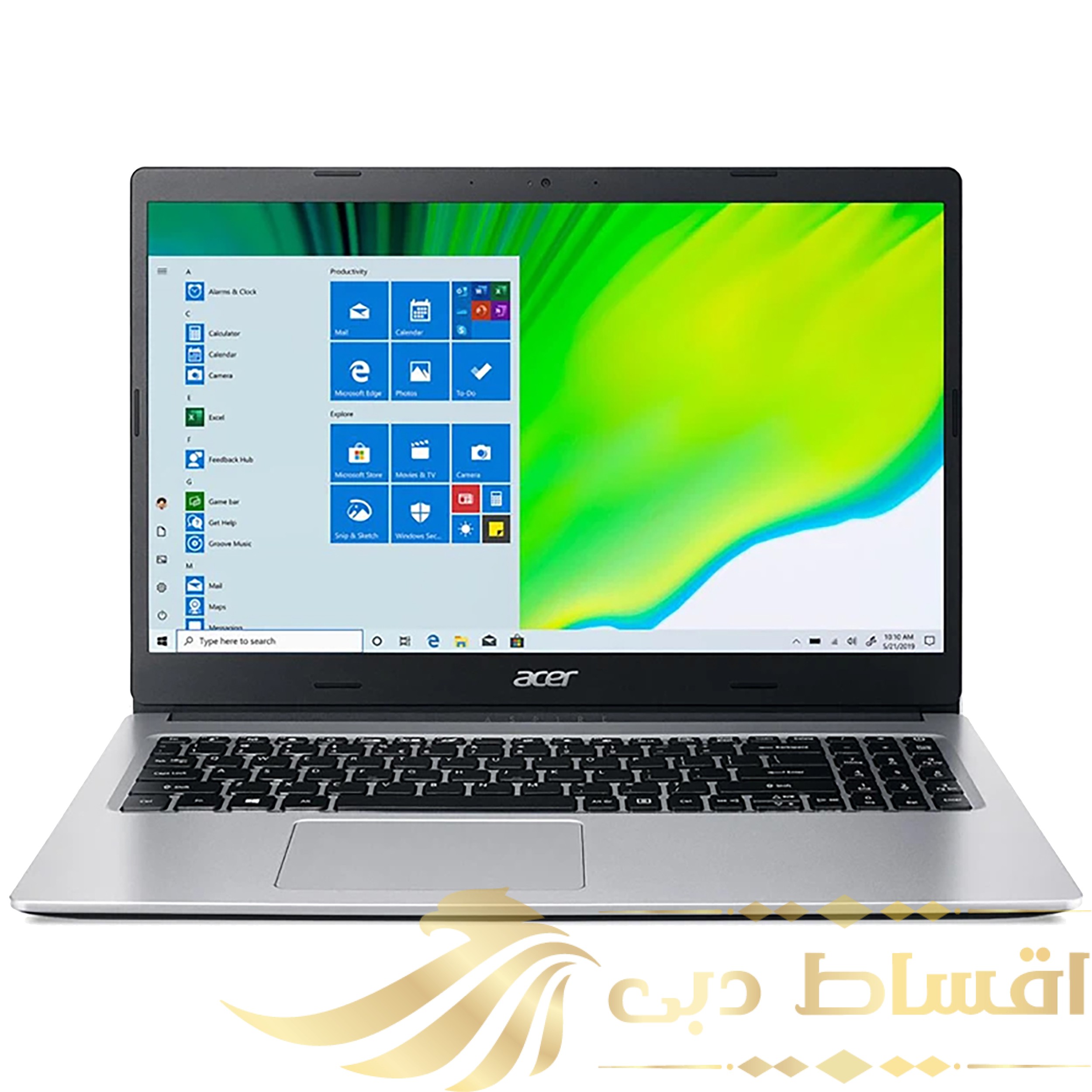 لپ تاپ 15.6 اینچی ایسر مدل Aspire 3 A315-58G-30KZ-i3 8GB 1HDD 128SSD MX350 -کاستوم شده