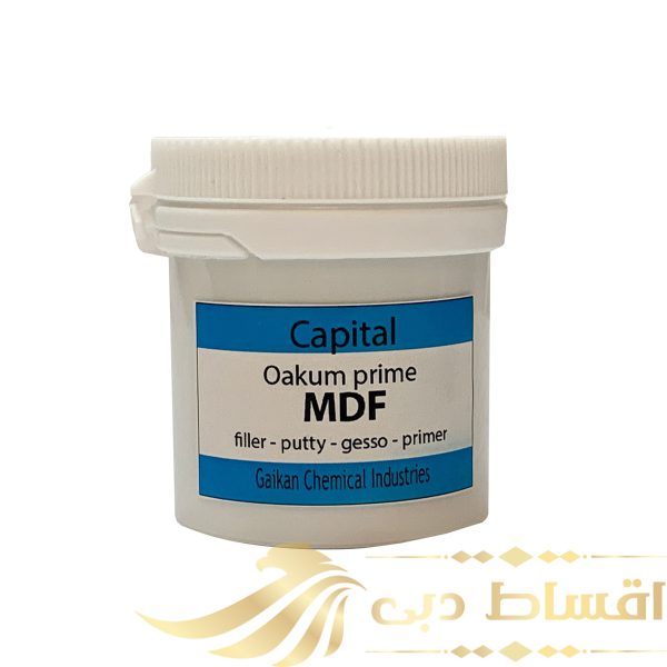 بتونه سفید تیتانیوم ام دی اف کاپیتال کد 206SD وزن 100 گرم