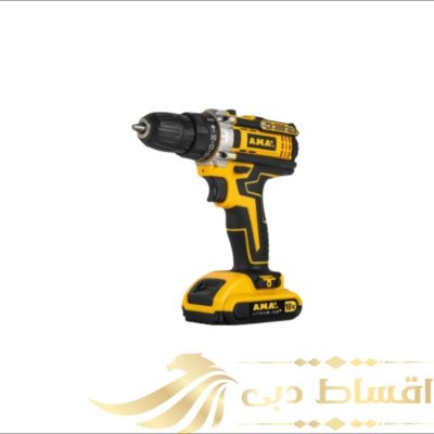 دریل پیچگوشتی شارژی آما مدل 18v کد 3418L