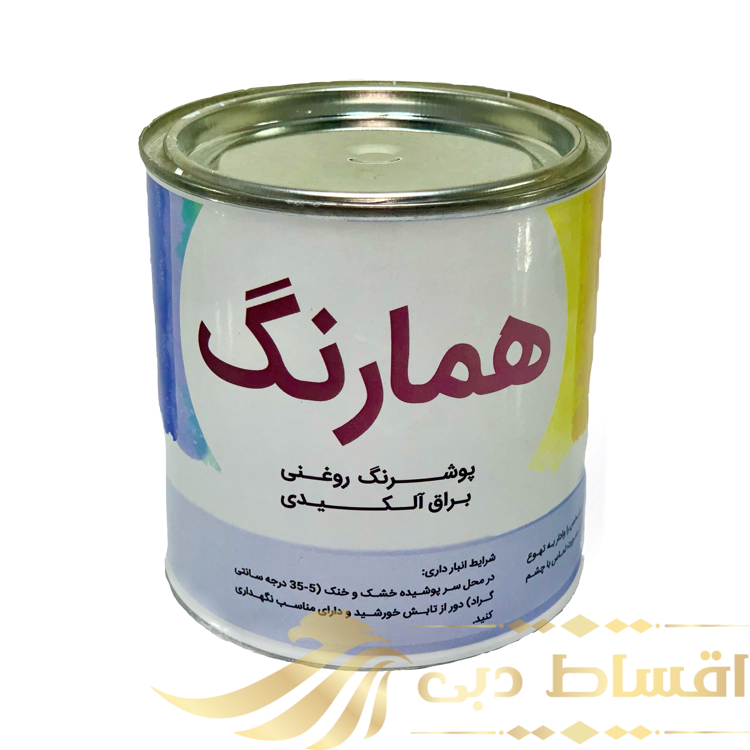 رنگ سفید روغنی همارنگ کد H701 حجم 1000 میلی لیتر رنگ سفید روغنی همارنگ کد H701 حجم 1000 میلی لیتر