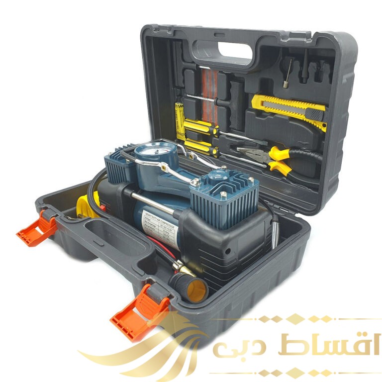 کمپرسور  فندکی هوا  باس مدل 150-PSI مجموعه 15 عددی