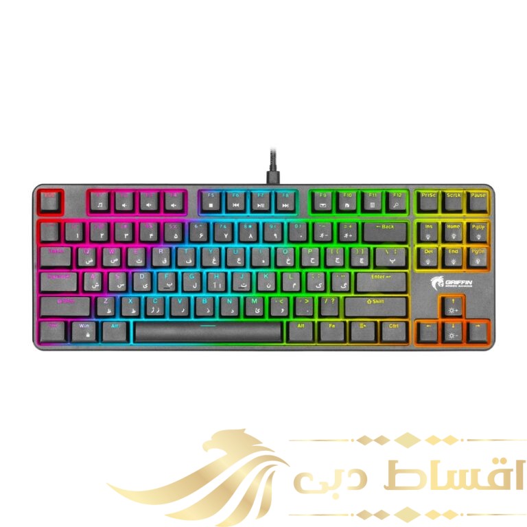 کیبورد مخصوص بازی گرین مدل GK801-RGB