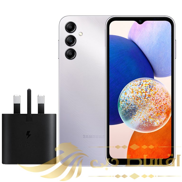 گوشی موبایل سامسونگ مدل Galaxy A14 دو سیم کارت ظرفیت 128 گیگابایت و رم 6 گیگابایت به همراه شارژر سامسونگ