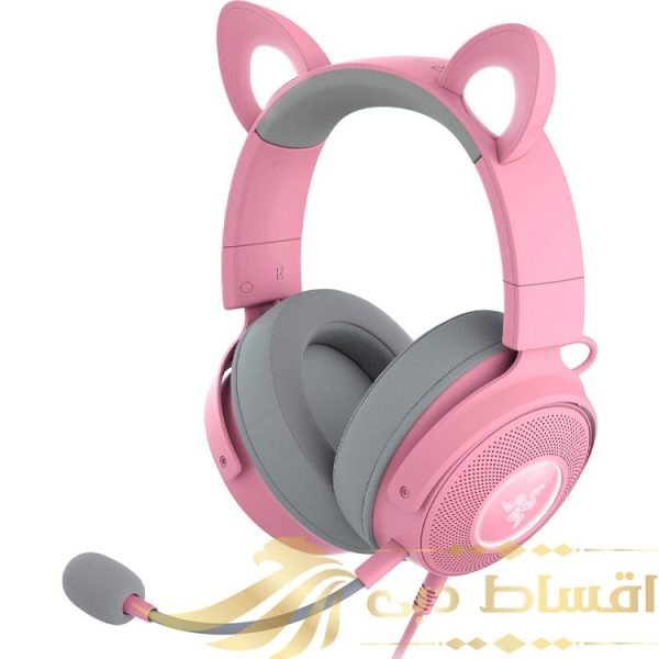 هدست Razer Kraken Kitty v2 Pro - صورتی