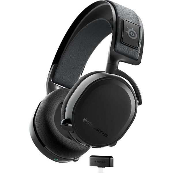 هدست SteelSeries Arctis 7+ - بی‌سیم - سیاه