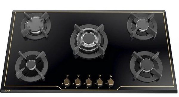 اجاق گاز صفحه ای آلتون 5 شعله مدل IG521