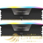 رم Corsair Vengeance RGB - ظرفیت 32 گیگابایت - DDR5 - مدل Intel XMP - فرکانس 5600 مگاهرتز - CL40 - Image 2