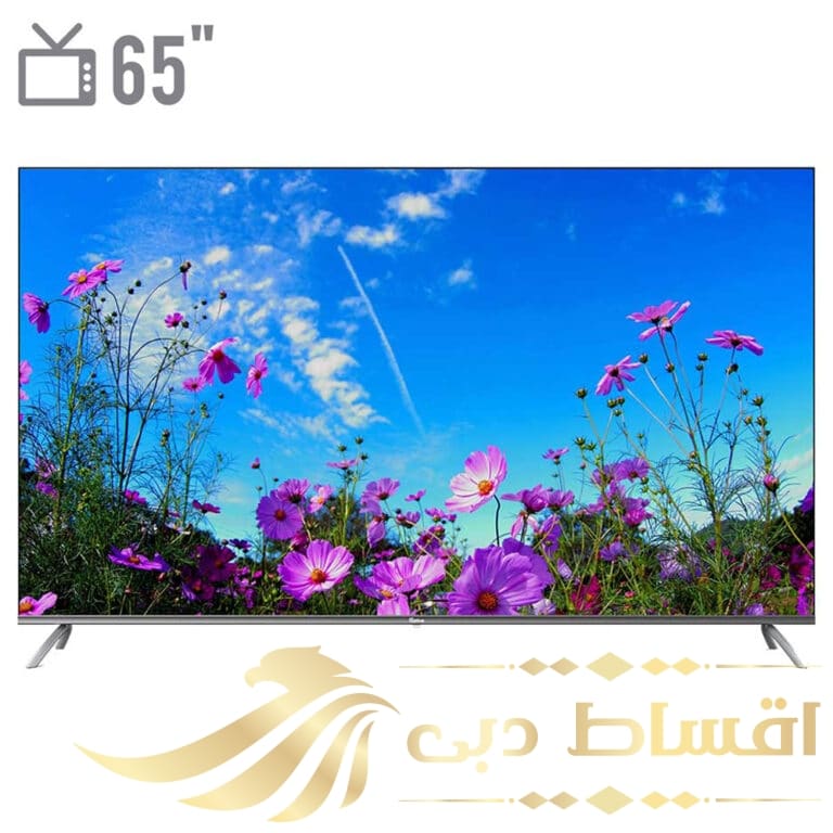 تلویزیون ال ای دی هوشمند جی پلاس مدل GTV-65PQ738CS سایز 65 اینچ