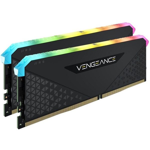 رم Corsair Vengeance RGB RS - ظرفیت 32 گیگابایت - DDR4 - پک دوتایی - مدل Intel XMP - فرکانس 3600 مگاهرتز - CL18