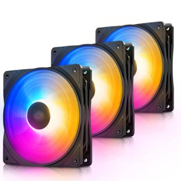 فن کیس DeepCool RF120 FS - پک سه تایی - ۱۲۰ میلیمتر