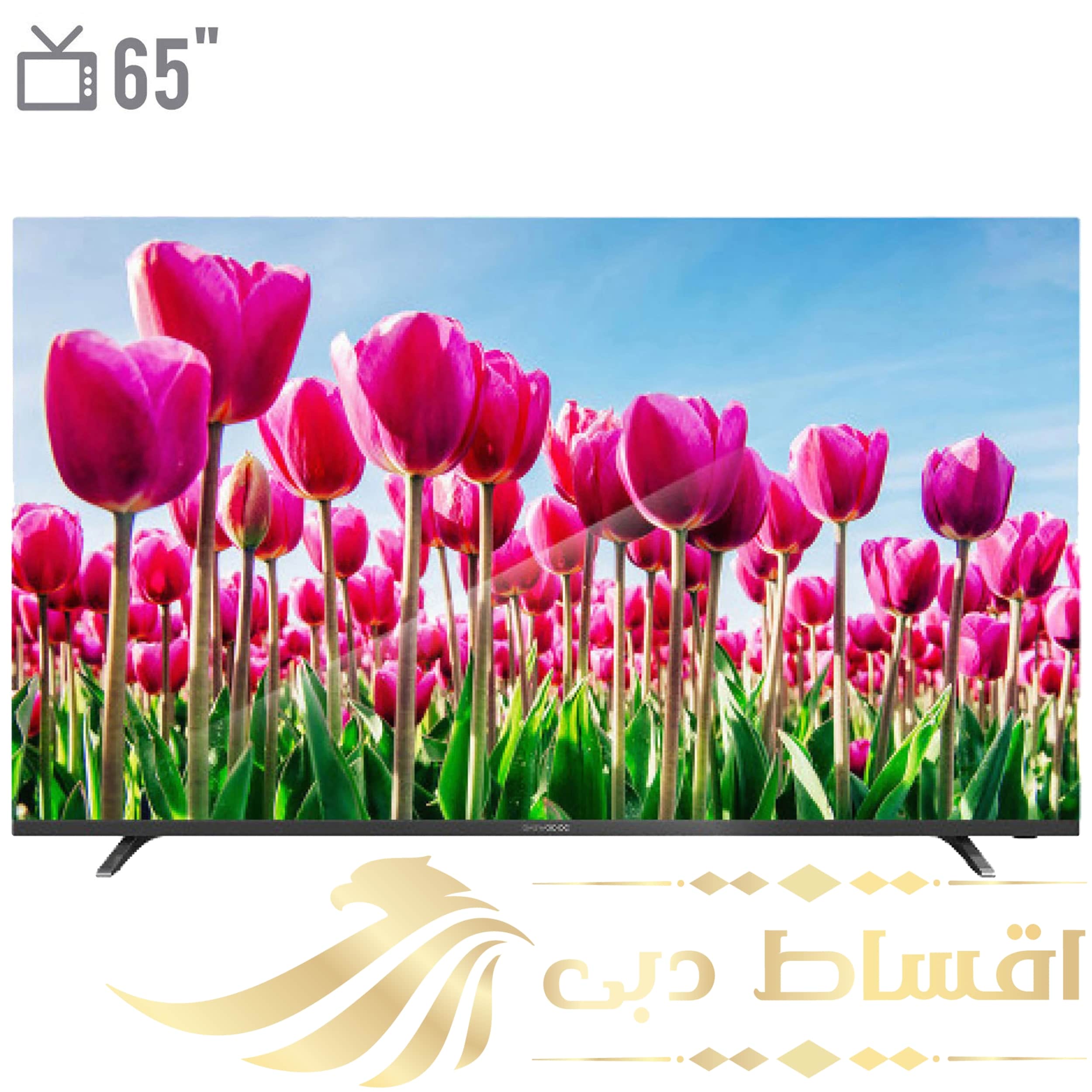 تلویزیون ال ای دی هوشمند دوو مدل DSL-65S8100EU سایز 65 اینچ