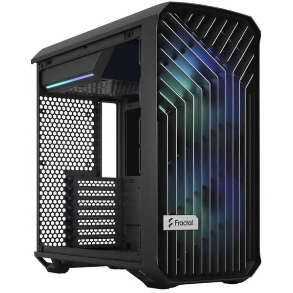 کیس کامپیوتر Fractal Design Torrent Compact RGB - شاسی مید تاور - رنگ Black TG Light