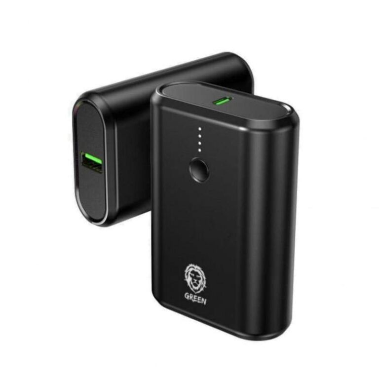 پاوربانک گرین لاین مدل GNPB10KCOLOR ظرفیت 10000 میلی‌آمپر ساعت