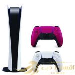 مجموعه کنسول بازی سونی مدل PlayStation 5 Digital ظرفیت 825 گیگابایت به همراه دسته اضافه