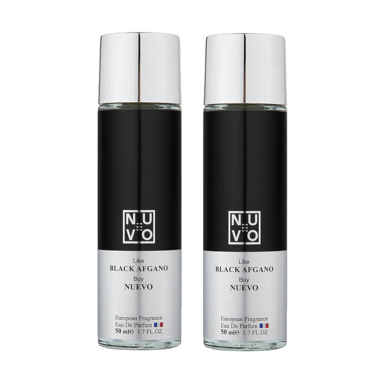 ادو پرفیوم مردانه نوئوو مدل Black Afgano حجم 50 میلی لیتر بسته 2 عددی