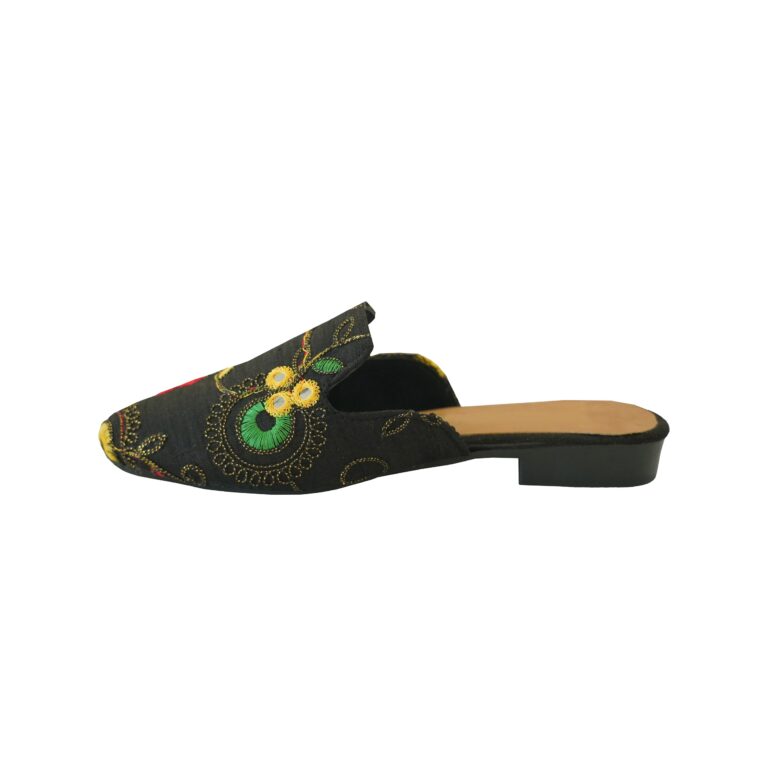 صندل زنانه مدل قو رنگ مشکی