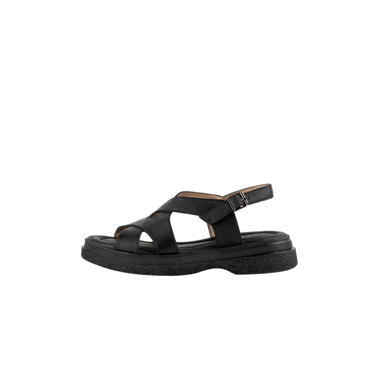 صندل زنانه چرم کروکو مدل Augustina