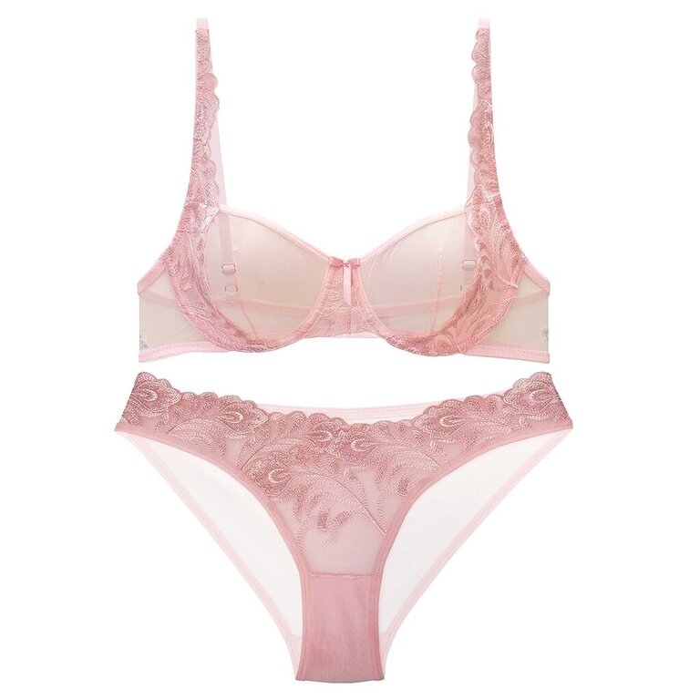 ست شورت و سوتین زنانه نوشه پوش مدل 96003 رنگ صورتی