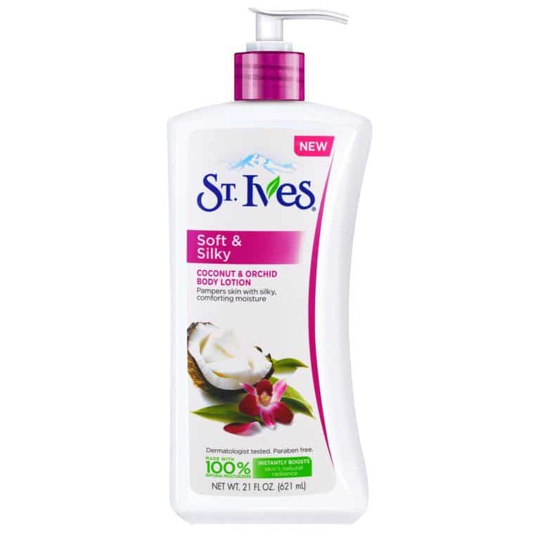 لوسیون بدن اس تی.ایوز مدل SOFT & SILKY حجم 621 میلی لیتر