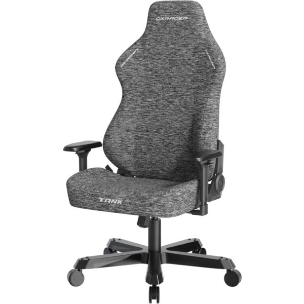 DXRacer Tank Super Plus Gaming Chair - Grey Woven Fabric