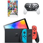 خرید نینتندو سوییچ اولد - جوی کان قرمز/آبی باندل Super Smash Pro نسخه محدود